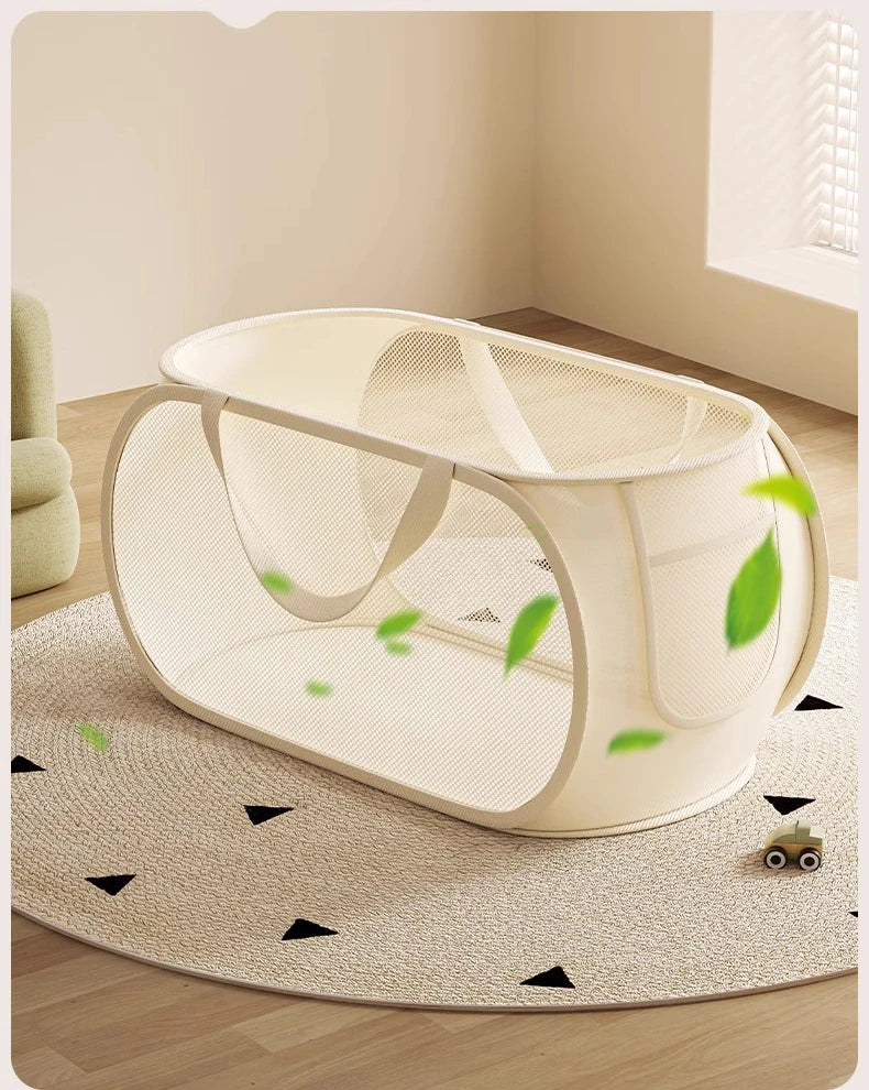 Children's Toys Storage Basket Storage Box Sub Block Plush Toy Large capacity Household Multifunctional Laundry Basket Organizer