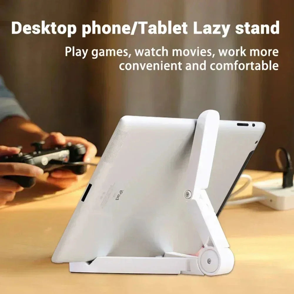 Multifunctional Foldable Tablet Stand Holder Universal for iPad Air/Pro Samsung Xiaomi Huawei Tablets & Phones  Adjustable Angle