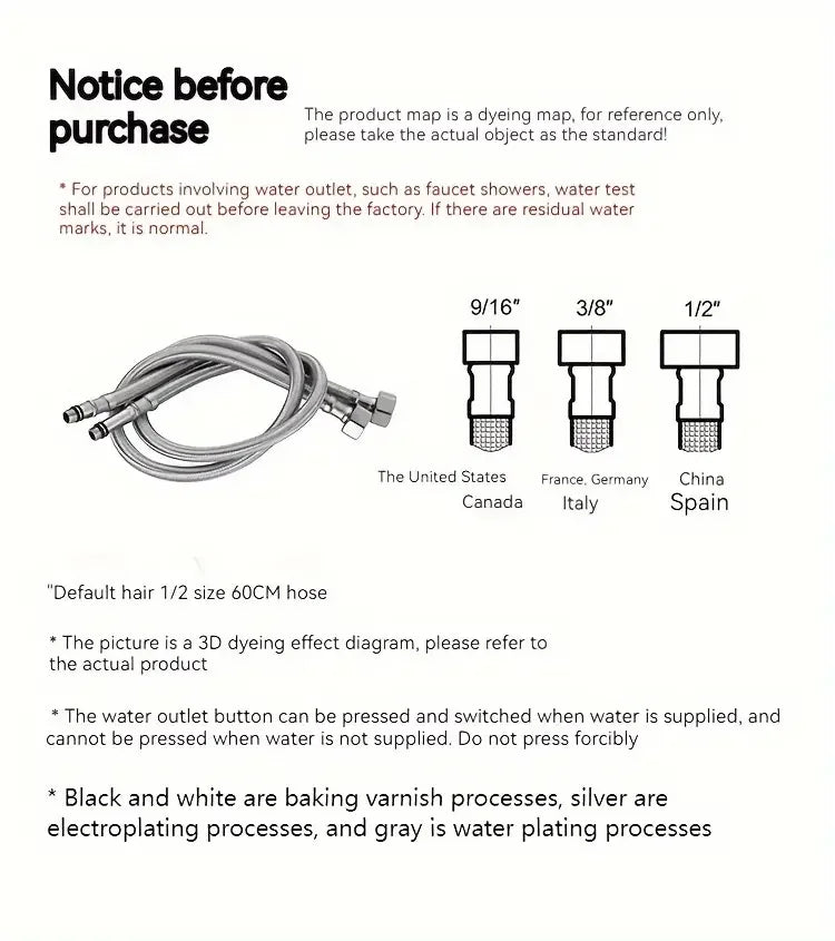 1080° Swivel Faucet Extender Universal Splash-Proof Dual Spray Modes Rust-Proof Bathroom Sink Accessories with Adapter