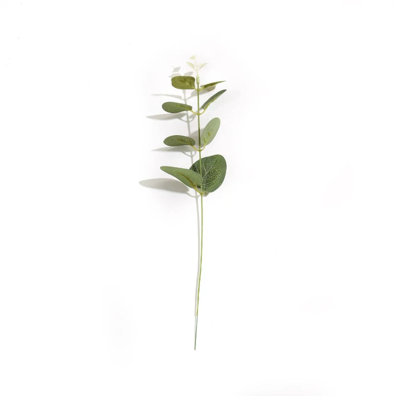 10pcs Artificial Green Turtle Leaf Scattered Tail Leaf Fake Silk Plant For DIY Wedding Birthday Party Home Decor Palm Leave