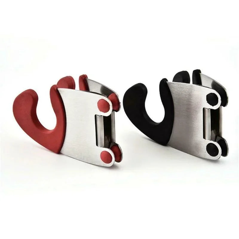 Pot Spoon Holder Pot Clip Holder Anti Scald Silicone Grip for Spoon Spatula Fork Cooking Utensils Spoon Rest Kitchen Accessories