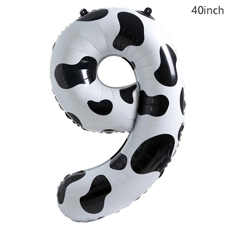 7pcs Farm Animal Balloons for Farm Birthday Party Decorations Supplies Cow Donkey Sheep Pig Chicken Foil Balloon Baby Shower