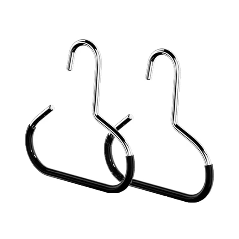 Durable Circle Ring Hat Hanger Non-marking Non-slip Hat Storage Hook Scarf Towel Tie Hanging Rack