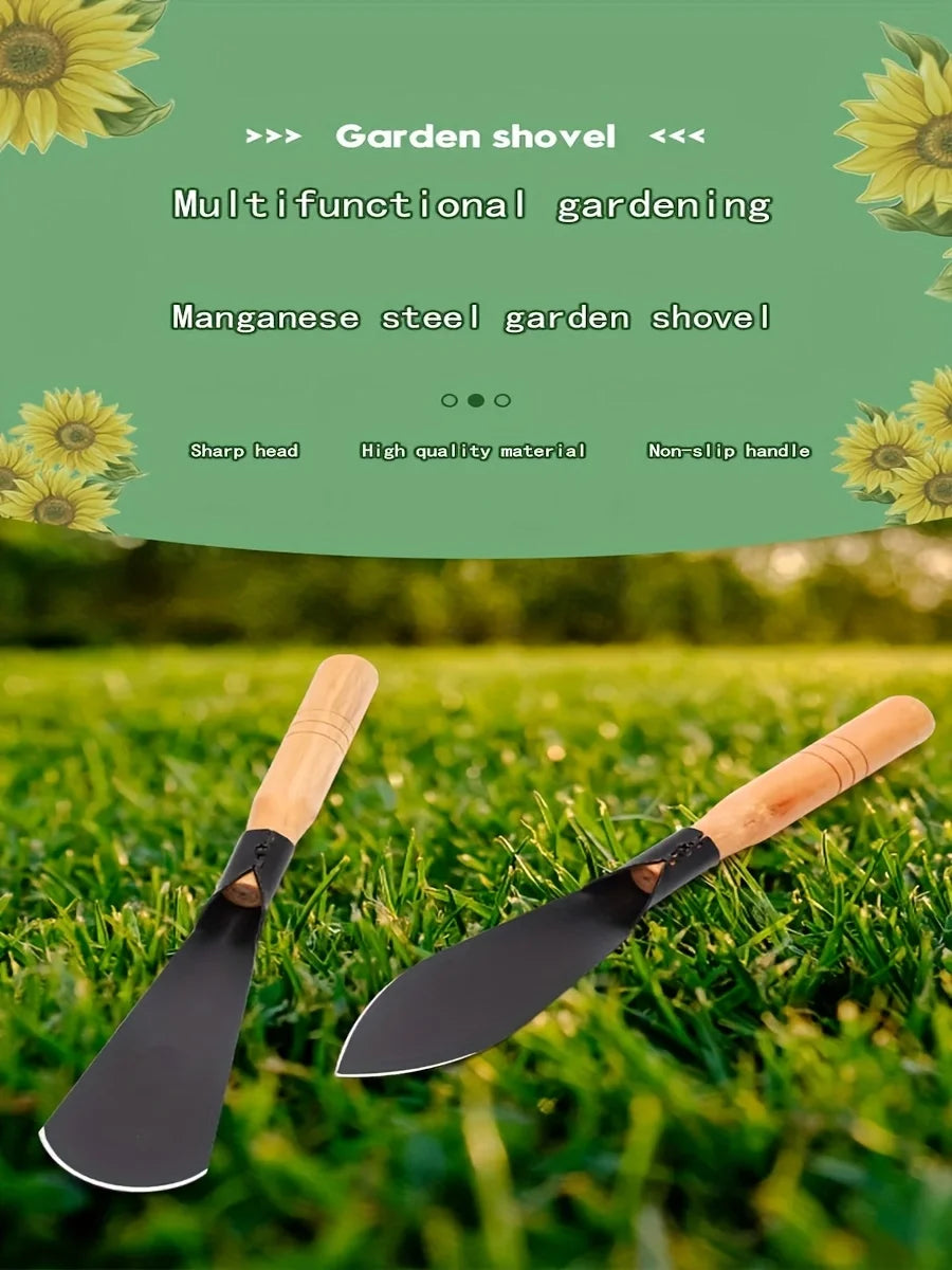 Multifunctional Garden Tool Shovel Dig Wild Vegetables Drive Sea Plant Flowers Shovel Soil Weeding Shovel For Garden Portable
