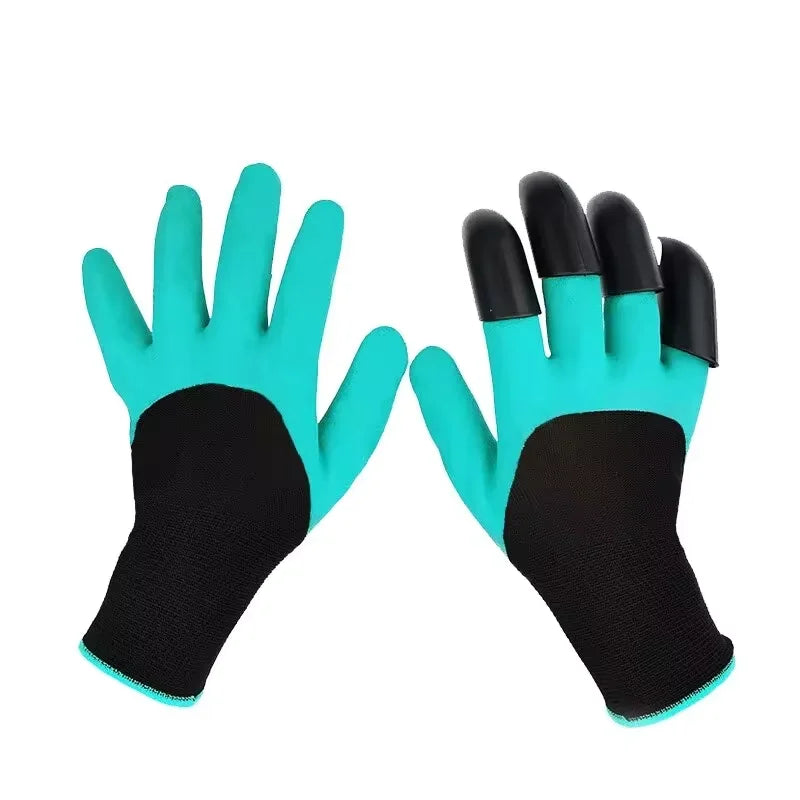 Garden Gloves With Claws - Dig, Plant, Weed & Seed Effortlessly - Protect Your Fingers & Nails