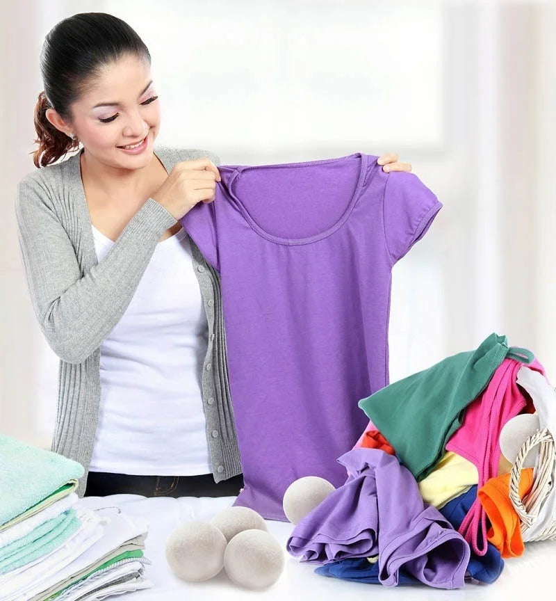 Clothes Wool Dryer Balls Laundry Tumble Dryer Balls 5cm Dryer Balls Laundry Softener Reusable Home Washing Machine Accessories