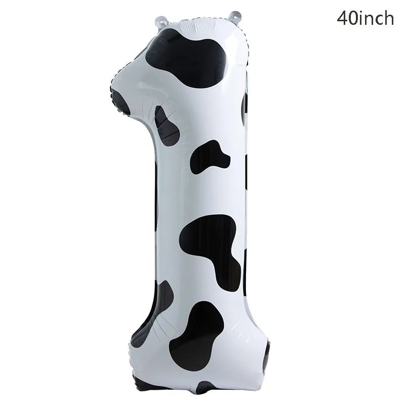 7pcs Farm Animal Balloons for Farm Birthday Party Decorations Supplies Cow Donkey Sheep Pig Chicken Foil Balloon Baby Shower