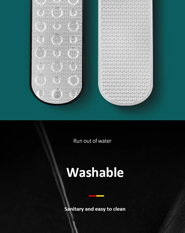 High-Quality 304 Stainless Steel Foot File Double Sided Callus Remover For Dead Skin Professional Pedicure Tools Callous Scraper