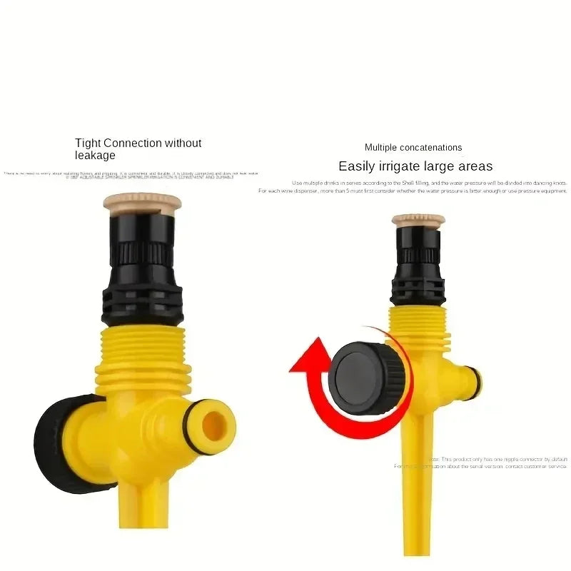 360° Rotation Automatic Garden Sprinkler - Perfect For Lawns,Farms,And Greenhouses!