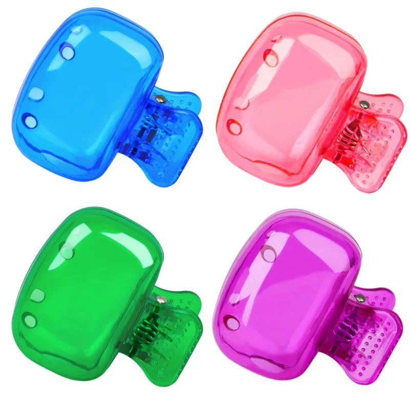 10/4/2PCS Travel Toothbrush Head Covers Toothbrush Protector Cap Brush Pod Case Protective Portable Plastic Clip for Household