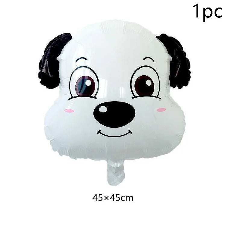 7pcs Farm Animal Balloons for Farm Birthday Party Decorations Supplies Cow Donkey Sheep Pig Chicken Foil Balloon Baby Shower