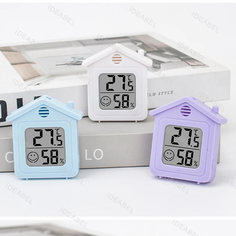 Mini LCD Digital Thermometer Hygrometer Indoor Room Temperature Humidity Meter Sensor Gauge Weather Station