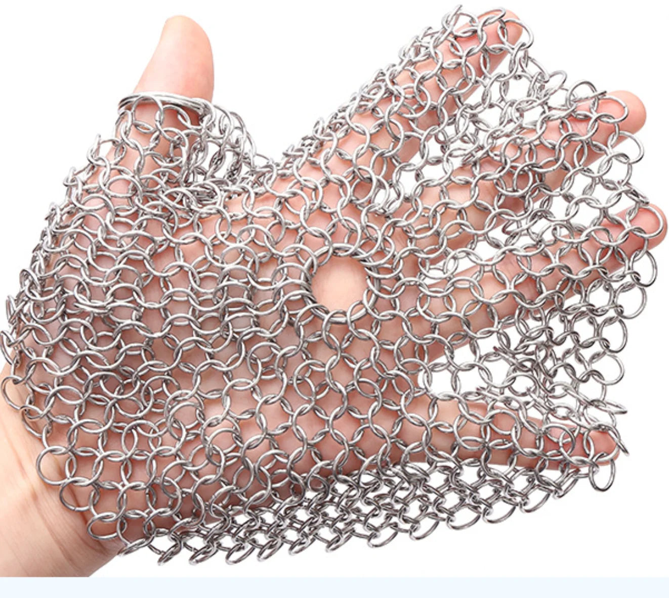 3 Size Kitchen Cleaning Stainless Steel Cleaner Scrubber  Reusable Washing Net Rust Pot Remover Cleaning Tool for Home