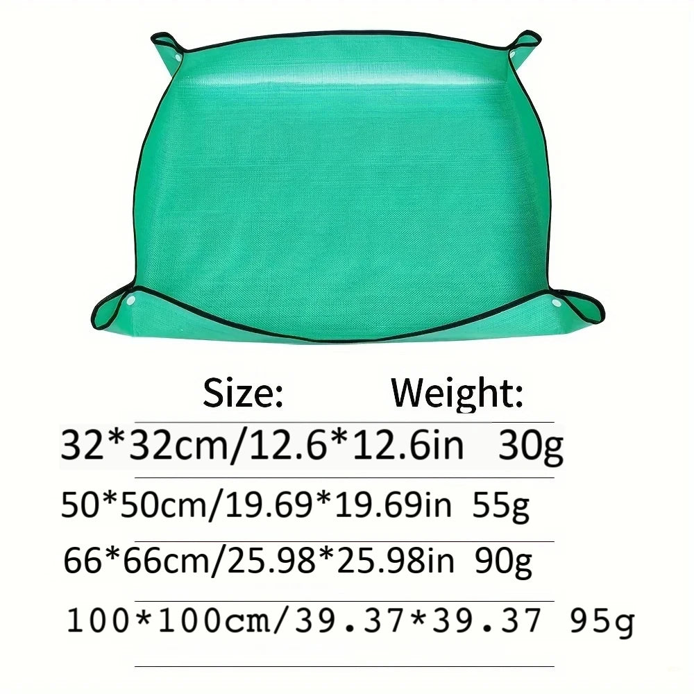 1pcs Planting Mat 50cm -100cmGardening Potting Pad Foldable Garden Plant Flower Pot Transplanting Waterproof Mats